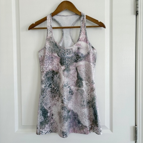 Lululemon Tank Top Cool Racerback Sugar Crush Multi - Picture 1 of 7